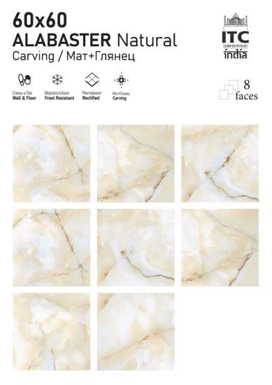 Фото 5 Коллекция Alabaster 60x60 (Itc India)