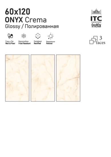 Фото 4 Коллекция Onyx 60x120 (itc) (Itc India)