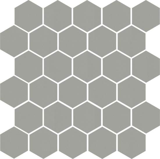 Мозаика Агуста серая светлая натуральная из 30 частей 29.7x29.7