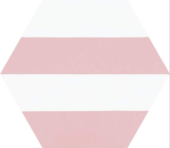 Керамогранит Codicer Hex. Porto Capri Pink 25x22