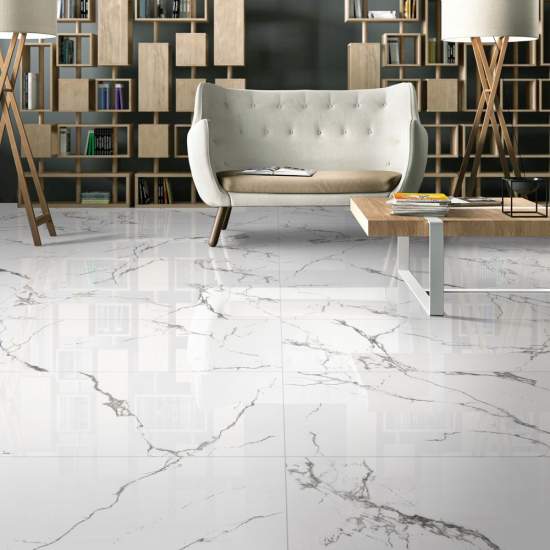 Керамогранит Realistik Statuario Venato Polished 60x120