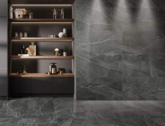 Vitra CityMarble калакатта блэк 60x60- керамическая плитка и керамогранит