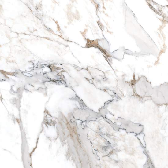 Керамогранит Vitra Marble-X Бреча Капрайа Белый Лаппато Рект 60x60 (1,44)