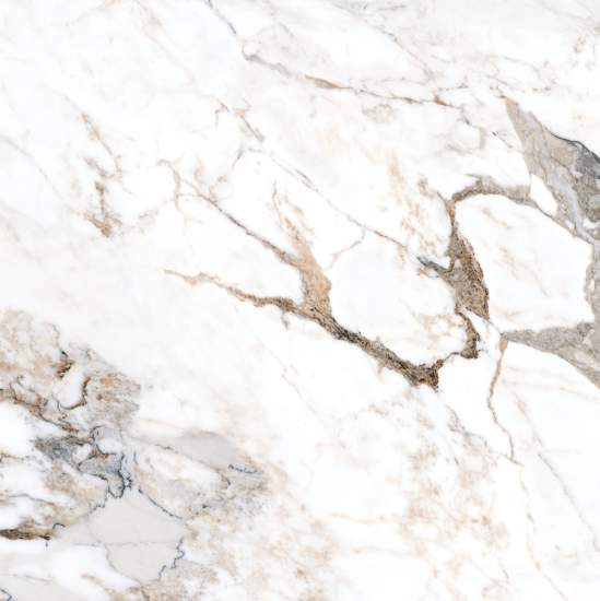 Керамогранит Vitra Marble-X Бреча Капрайа Белый Лаппато Рект 60x60 (1,44)