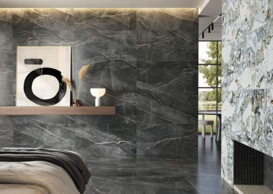 Vitra CityMarble калакатта блэк 60x120 - керамическая плитка и керамогранит