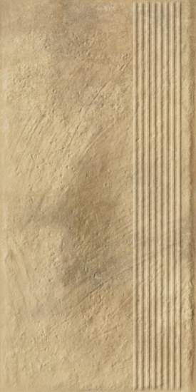 Ceramika Paradyz Eremite Beige Struktura Ступень 30x60 - керамическая плитка и керамогранит