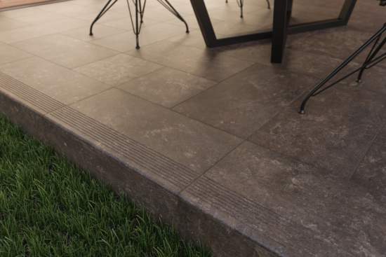 Ступень Ceramika Paradyz Ilario Brown Stopnica Prosta 29,5х29,5 (1,13)