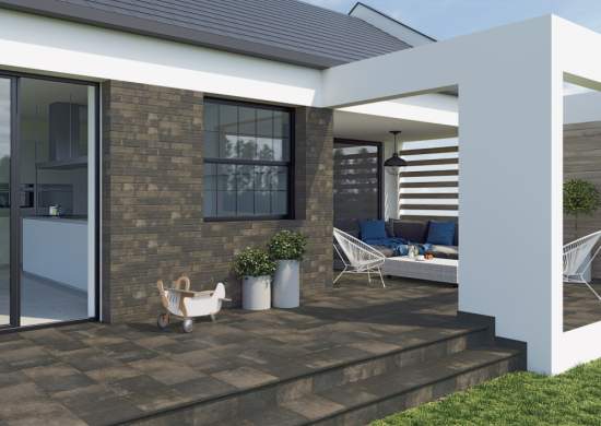 Капинос угловой Ceramika Paradyz Scandiano Brown Kapinos Stopnica Narozna 32,8х32,8