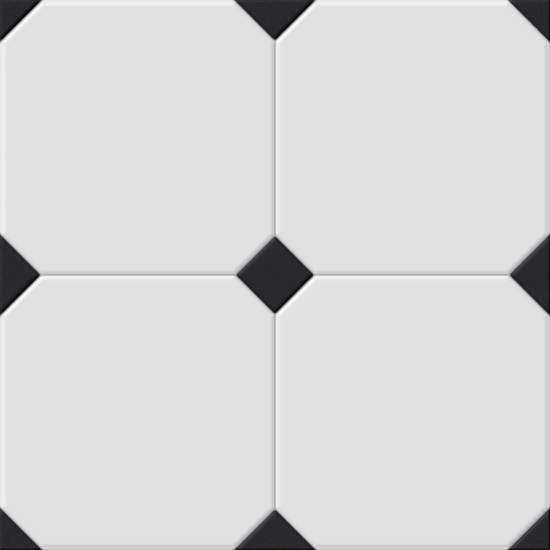 Керамогранит El Molino Betera Black-White 58x58 (1,00)