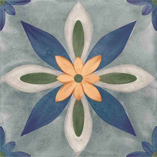 Керамогранит Nanda Tiles Veranda Belia 15x15 (0,5)