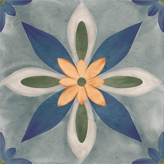 Керамогранит Nanda Tiles Veranda Belia 15x15 (0,5)