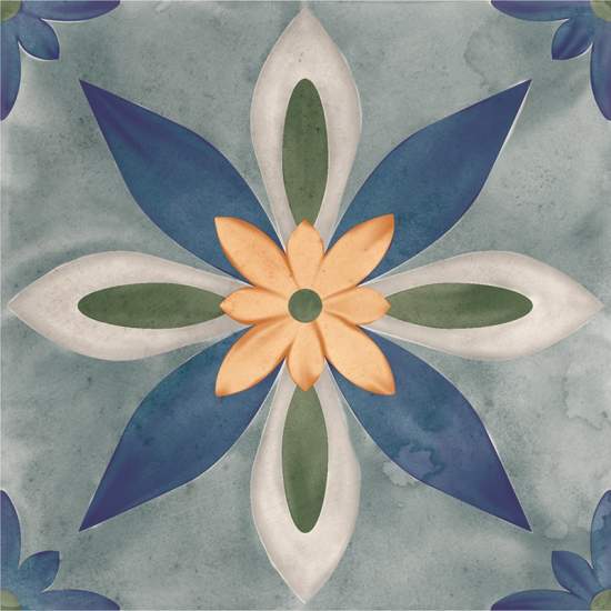 Керамогранит Nanda Tiles Veranda Belia 15x15 (0,5)