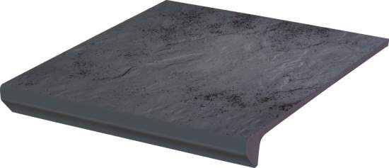 Капинос Ceramika Paradyz Semir Grafit kapinos stopnica prosta B1a 30x33