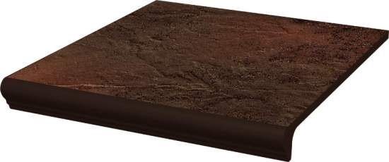Капинос Ceramika Paradyz Semir Brown kapinos stopnica prosta B1a 30х33