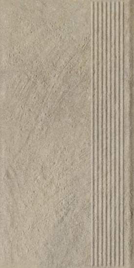 Ступень Ceramika Paradyz Eremite Crema Stopnica Prosta Struktura Mat B1a 30x60 (1,44)