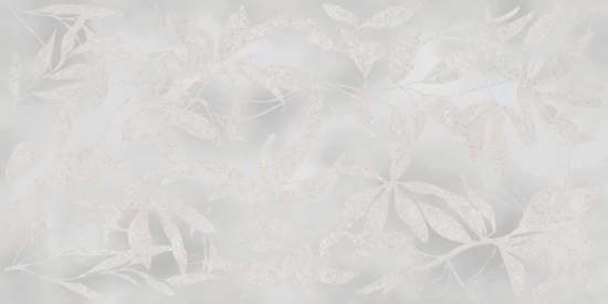 Керамогранит Vitra ArtWall Цветы Серый Матовый 60x120 (1,44)