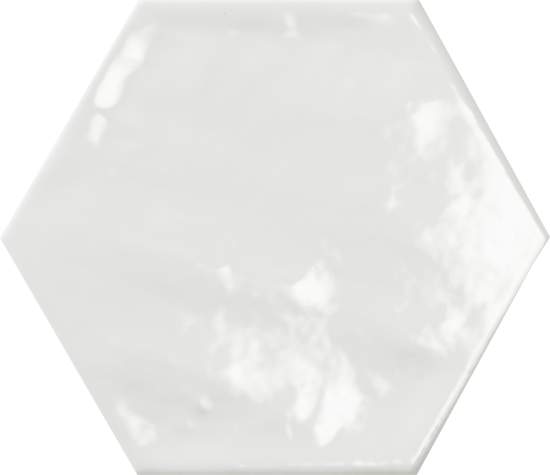 Ecoceramic EC.B.Chiara blanco hex 20x24 - керамическая плитка и керамогранит