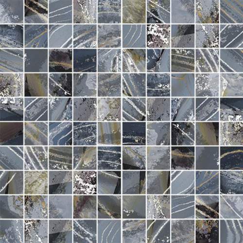 Ceramiche Brennero Preziosa Mosaico legend blu 30x30 - керамическая плитка и керамогранит