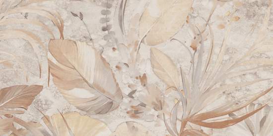 Azteca Decorado lily soft ivory 60x120 - керамическая плитка и керамогранит