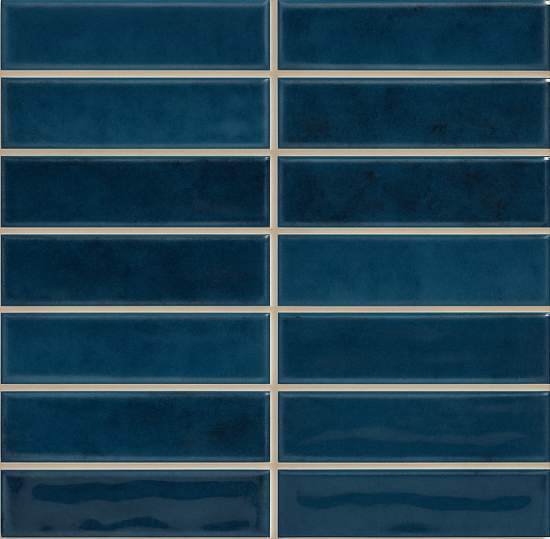 Керамическая плитка WB NAIROBI STICKS BLUE 2,5X10