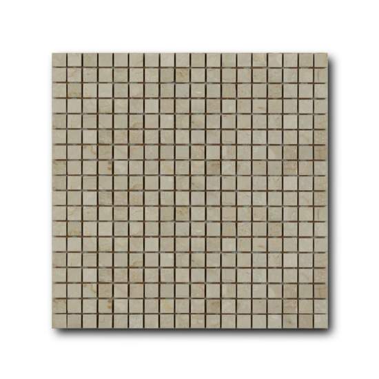 15x15 Marble Mosaic Botticino Fiorito 305x305