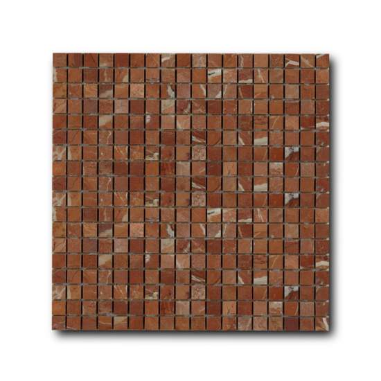 15x15 Marble Mosaic Rojo Alicante 305x305