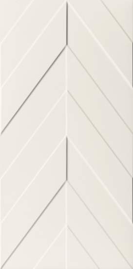 Marca Corona 4d Chevron White 40х80-керамическая плитка и керамогранит