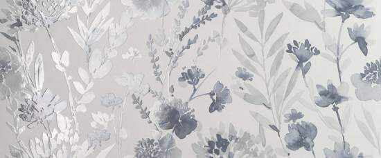 Fap Ceramiche Milano Mood Flower Blu 50x120-керамическая плитка и керамогранит