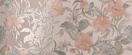 Fap Ceramiche Milano Mood Flower Cipria 50x120-керамическая плитка и керамогранит