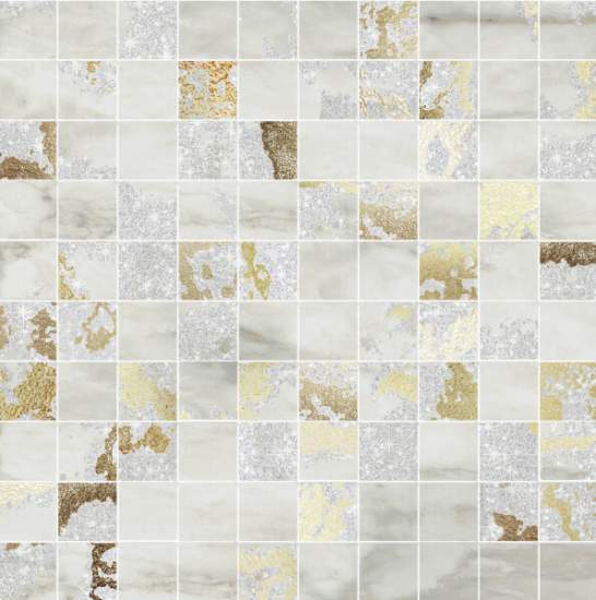 Brennero Venus Mosaico Q. itaire Grey Mix 29,7х29,7 -керамическая плитка и керамогранит