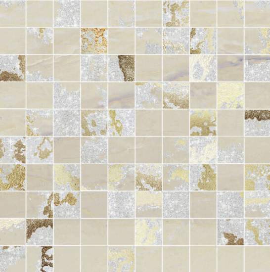Mosaico Q. Solitaire Sand Mix 29,7х29,7 (Р) (6шт)