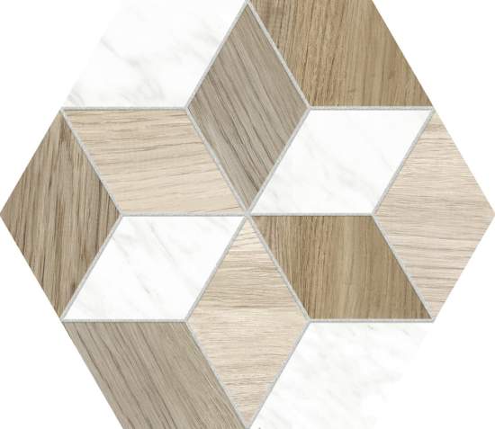 Itt Ceramic  BEAUTY  Hexa 23,2x26,7 (уп. 0,75 кв2/16 шт) -керамическая плитка и керамогранит