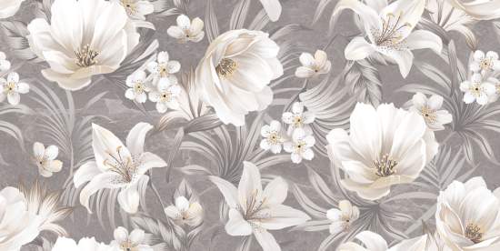 Керамогранит LINSEY Decor Grey Lush Plus 60x120