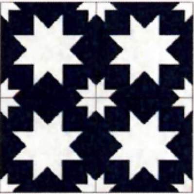 Navarti  STAR Navy Pre. 45x45 (уп. 1,22 кв2/6 шт) -керамическая плитка и керамогранит