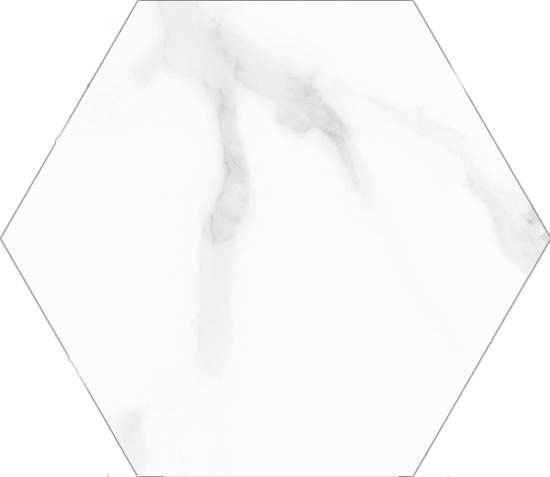 Itt Ceramic  WHITE SOUL Hexa 23,2x26,7 (уп. 0,75 кв2/16 шт) -керамическая плитка и керамогранит